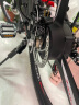 凤凰（Phoenix）新国标电动自行车锂电池助力车山地自行车男女士单车成人电瓶车 X1一体轮21速黑红-电动续航60km 实拍图