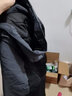 森马森马棉服男冬季新款外套宽松抽绳连帽户外机能风休闲个性拼接 灰黑色调0129 170/88A/M 实拍图