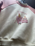 戴维贝拉（DAVE＆BELLA）加绒保暖秋冬儿童卫衣休闲女童套头衫男童衣服幼童上衣宝宝打底衫 粉色 110 cm（建议身高100-110cm） 实拍图