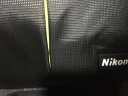 尼康（Nikon）原装定制 半软 黑色/米色单反相机包 单肩斜跨摄影包 用于 尼康原装相机包 晒单实拍图