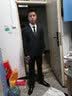 古施森西服套装男士商务修身西装男职业正装小西服新郎伴郎结婚礼服外套 黑色单扣【西服+西裤+马夹+衬衫 XL 【116-125斤】+礼品 实拍图