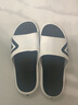 帅貅男士拖鞋夏外穿时尚韩版防滑耐磨个性凉鞋家用凉拖男潮流室外夏季 白色 44-45 推荐43-44 实拍图