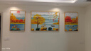 客厅装饰画沙发背景墙挂画2025新款高档大气壁画轻奢晶瓷三联画 家和 两边40*60中80*60晶瓷画【2.5米沙发】 实拍图