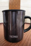 膳魔师THERMOS 新款保温泡茶咖啡杯办公室男女水杯子情侣JDG-351 团购定制LOGO 咖色JDG-351/340ml 实拍图