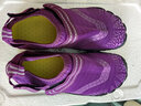克卜勒夏季新款瑜伽室内健身女减震跑步机女士专用鞋跳绳深蹲情侣训练鞋 五指跑步鞋 普拉提赤足 紫色 37 实拍图