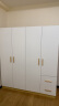 森普顿 衣柜卧室平开门衣柜实木组合现代简易简约板式家用柜子收纳衣橱 四门衣柜（160*50*180cm） 实拍图