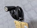 迪卡侬山地自行车锁防盗锁钢缆锁自行车配件UBB黑色钥匙款 1465259 实拍图