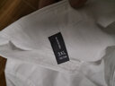 极麻清新基础短袖棉麻衬衫男士休闲青年夏季宽松半袖亚麻衬衣 白色 XXXL（180-195斤左右） 实拍图
