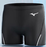 美津浓（MIZUNO）泳裤男平角专业速干防尴尬抗氯游泳裤大码泳衣游泳装备B1131黑3XL 实拍图
