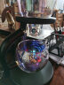 正扬懒人玻璃自动茶具套装家用办公磁吸泡茶神器整套功夫杯茶壶三件套 自动(七彩楼阁)-单主机 实拍图