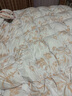 LOVO罗莱 A类 95%白鹅绒羽绒被 二合一被1000g填充200*230cm 花色 实拍图