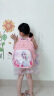 迪士尼（disney）书包小学生轻便透气防泼水可爱卡通女童背包桔色B26027-F2X 实拍图
