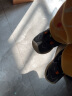 基诺浦（ginoble）步前鞋 春季8-18个月婴儿宝宝软底防滑学步机能鞋TXGB1993 深灰/黑色 120码_鞋内长约13.0厘米 实拍图