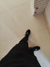 JACKTOMSLEE修身牛仔裤男士韩版小脚裤弹力潮男紧身裤铅笔裤新款纯黑色窄脚裤 9005纯黑九分 36(2尺8) 实拍图