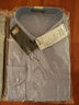 杉杉长袖衬衫男条纹纯色高档商务休闲高端品牌免烫中年男士衬衣格纹 FDWC234A227-1长袖 42 实拍图