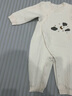 乖奇熊婴儿连体衣三层夹丝棉春秋冬季保暖居家服宝宝睡衣哈衣爬服新生儿 实拍图