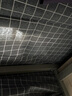帘动心弦 黑色简约款上下铺寝室神器遮光床帘学生宿舍寝室上铺下铺床幔 黑格子【2片】 1.2米高2米长 实拍图