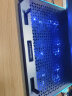 酷睿冰尊 ICE COOREL D17 笔记本散热器铝合金面板底座15.6英寸手提电脑游戏本可调速降温支架带RGB灯光 实拍图