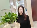 赫&旻半高领羊毛衫女纯羊毛一线成衣修身针织打底衫紧身套头内搭毛衣 黑色 M（100-110斤） 实拍图