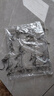 赞璐桐（ZANLUTONG）衣架夹子 不锈钢防风袜架家用晒袜子多功能晾衣架内衣挂钩 方夹-30夹防风加厚耐用款 实拍图