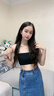 北极绒（Bejirog）内衣女冰丝无痕无钢圈裹胸吊带防走光美背心学生少女薄款文胸抹胸 实拍图