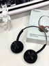 联想（Lenovo）复古潮流降噪头戴式无线蓝牙耳机 音乐游戏高音质金属千禧网红明星显小时尚头戴穿搭耳机  TH66黑 实拍图