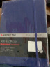 齐心（COMIX）日记本 商务笔记本 皮面本 办公会议记录本加厚商务签字本 颜色随机 C5804皮面笔记本18K 98张 晒单实拍图