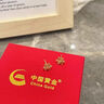 中国黄金（CHINA GOLD）【小雪花】黄金耳钉女士小众首饰足金耳饰生日礼物七夕送老婆女友 【玫瑰礼盒】雪花耳钉【一对】 约0.7g 实拍图