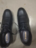 波图蕾斯(Poitulas)英伦男士商务休闲鞋正装皮鞋男系带耐磨 P9829 黑色 45 实拍图