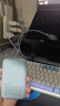小米（MI）小米充电宝 10000mAh 自带线口袋版 灰蓝色 实拍图