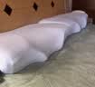 睡眠博士（AiSleep）枕码001枕头颈椎枕芯 睡眠枕慢回弹记忆棉枕 蝶形护颈枕 XS码 实拍图