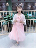贝孩趣童装汉服女童连衣裙夏装公主裙儿童古装裙子六一儿童节演出中国风 粉红色 130码(建议身高115-125厘米) 实拍图