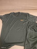 意設（ITATOYES）新式绿体能服训练服透气运动夏季男 带标志(上衣+裤子) 165-170/100 实拍图
