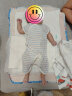 Kordear （考拉蒂尔）婴儿蝴蝶衣0-6个月3宝宝系带哈衣新生儿夏薄款衣服短袖 蓝色 52cm 晒单实拍图
