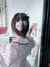 红允网红同款玫瑰花朵抓夹女士大号发夹后脑勺头饰盘发鲨鱼夹头花发饰 双色玫瑰抓夹F099 实拍图