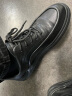 百丽通勤商务鞋男24春牛皮革舒适休闲皮鞋A1423AM4 黑色 40 晒单实拍图