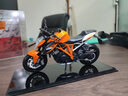 辰望良品摩托车KTM 杜卡迪模型1:12仿真合金机车模收藏摆件生日礼物送男生 KTM超级公爵+背景展示盒 实拍图