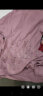 雅鹿 德绒保暖内衣套装女加绒无痕磨毛妈妈中老年秋衣秋裤大码秋冬 粉紫色X2-1 中领 3XL 适合125-145斤左右 晒单实拍图