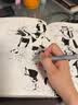 辉柏嘉（Faber-castell）针管笔 漫画笔 0.7mm黑  4支装166799 实拍图