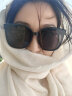 多菲尼森披肩围巾女防晒包头巾沙漠埃及迪拜海边旅游拍照棉麻纱巾沙滩丝巾 披肩丝巾【米色】140*180CM 晒单实拍图