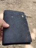 爱国牛（AIGUONIU） 复古真皮笔记本手工头层牛皮活页夹记事本商务办公手帐疯马皮礼品定制 【A7】黑色/black 标配100张内页 实拍图