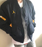 耐克（NIKE）Jordan官方耐克乔丹男子夹克冬季外套棉服保暖印花刺绣轻便CZ1191 010黑/大学金/白/(大学金) M 实拍图