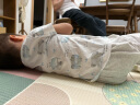 aqpa婴儿内衣套装夏季纯棉睡衣男女宝宝衣服薄款分体短袖 泡泡小象 90cm 实拍图