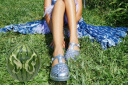 Melissa（梅丽莎）2022款Collina Strada合作款编织女罗马凉鞋33901 银色 5（35-36码） 晒单实拍图