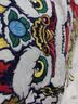 街头熊猫短袖t恤男装夏季中国风仙鹤刺绣纯棉宽松国潮情侣上衣服男士T恤衫 769鲤鱼白色 M (建议100-115斤) 实拍图