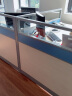 质辛办公桌椅办公室员工桌屏风工作位卡座隔断工位简约现代办公桌组合 T型2人+带柜 晒单实拍图