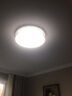 雷士照明（NVC）led吸顶灯替换灯盘卧室灯具改造灯板节能磁铁吸附三色圆环形灯芯 Ra95高显【36W白光】Φ23cm 实拍图