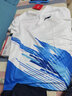 李宁（LI-NING）羽毛球服男女短袖速干比赛套装上衣裤子两件套 标准白 L  实拍图