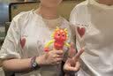 GENIOLAMODE短袖男女款220G重磅纯棉夏季情侣款t恤男女生同款衣服 白色 L 实拍图