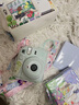 富士（FUJIFILM）mini 12自带美颜拍立得相机套餐二三含相纸迷你7+/se/9/11/25/90/99胶片相机升级版情人节礼物 薄荷绿【影像花室套装】 套餐二【标配+10张相纸+升级版实用礼 实拍图